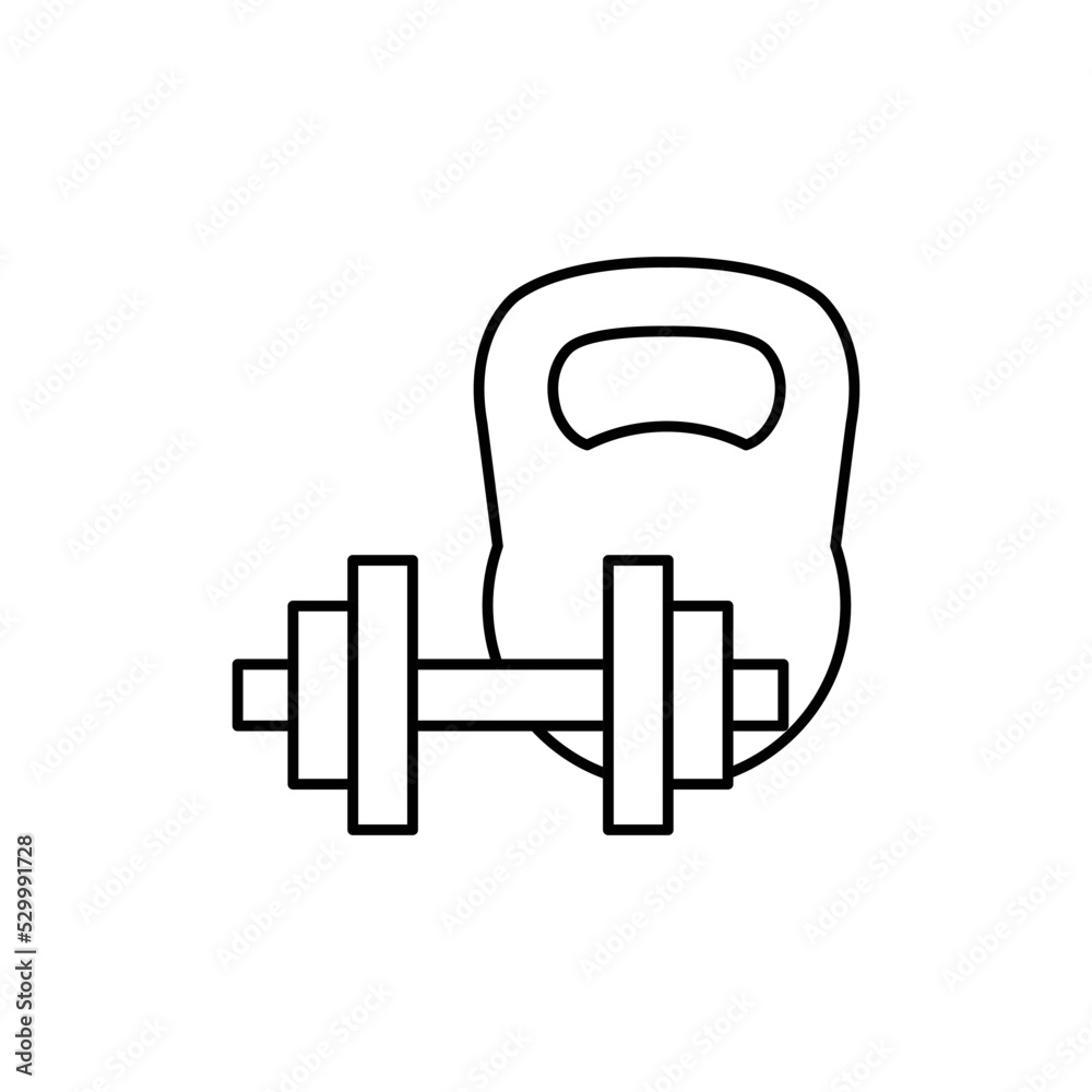 weight icon vector, dumbbell icon weight icon vector, dumbbell icon