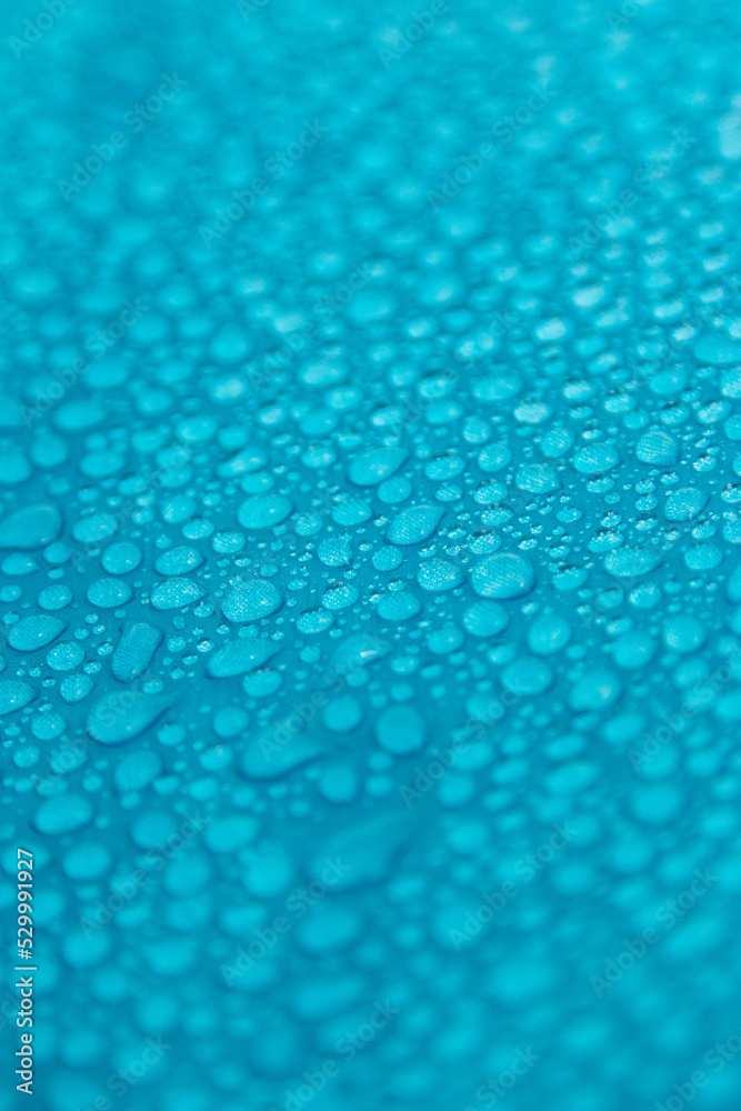 water drops on blue background water drops on blue background