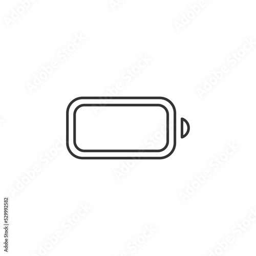 Battery icon. Charging symbol modern, simple, vector, icon for website design, mobile app, ui. Vector Illustration
