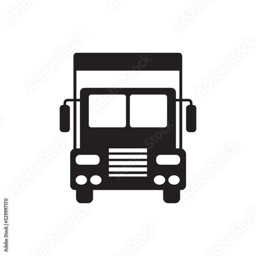 truck icon vector illustration symbol design