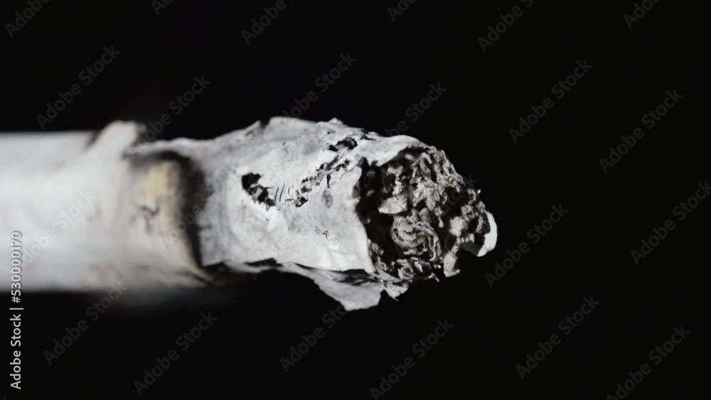Cigarette and ash 