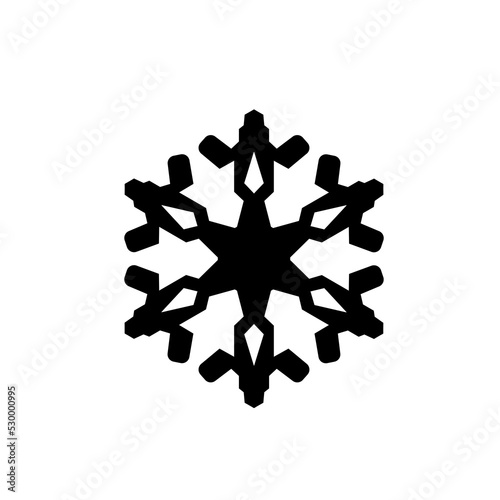 Wallpaper Mural Snowflake icon symbol sign vector illustration logo template Isolated for any purpose Torontodigital.ca