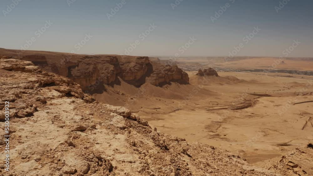 Mountainous Landscapes At The Camel Trail, Saudi Arabia