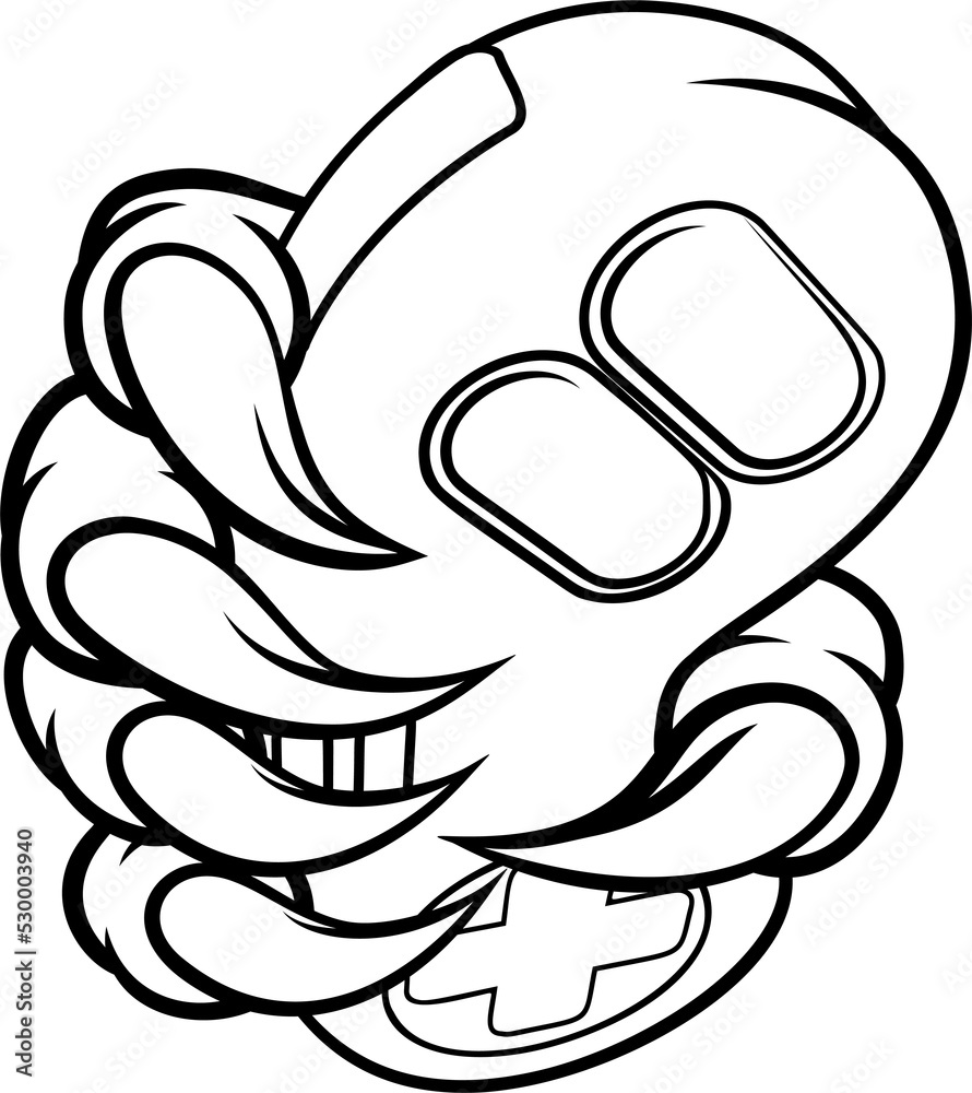 Gamer Claw Video Game Controller Monster Hand