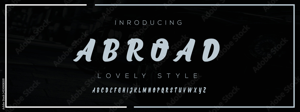 Minimal modern fonts and Tech. Abstract thin line font alphabet ...