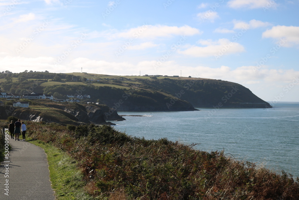 view of the western Welsh coast