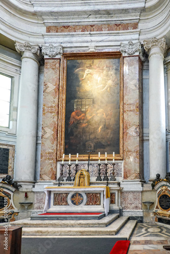 Fotobehang フォロロマーノのサンティ・ルカ・エ・マルティナ聖堂（ローマ）