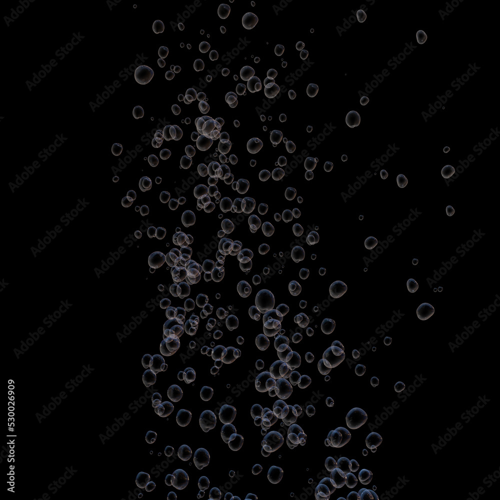 Bubble Effect Underwater Overlay on Black Background
Bubble Effect Underwater Overlay on Black Background