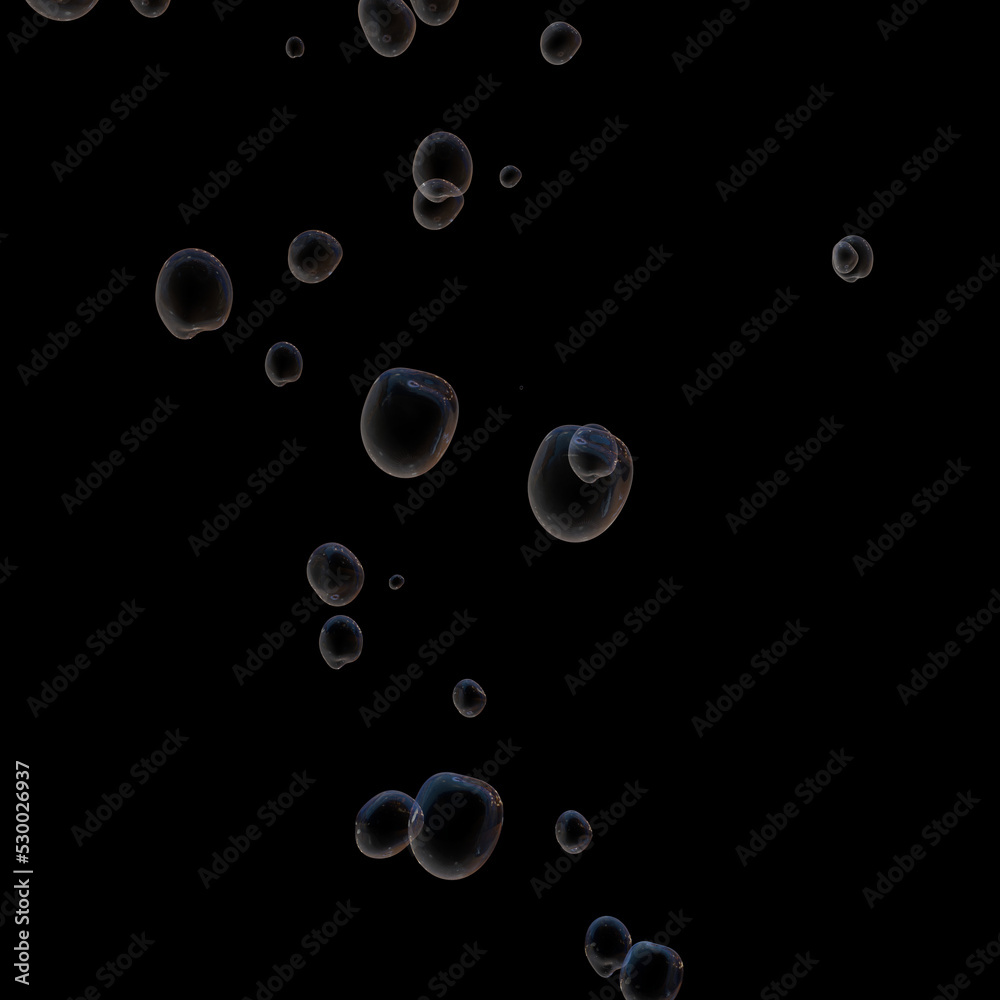 Bubble Effect Underwater Overlay on Black Background
Bubble Effect Underwater Overlay on Black Background