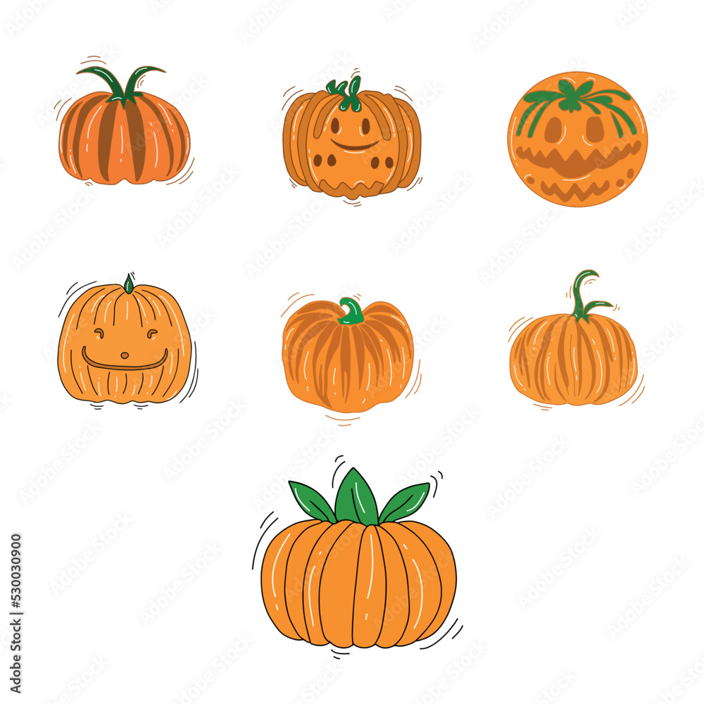 Set pumpkin Set pumpkin