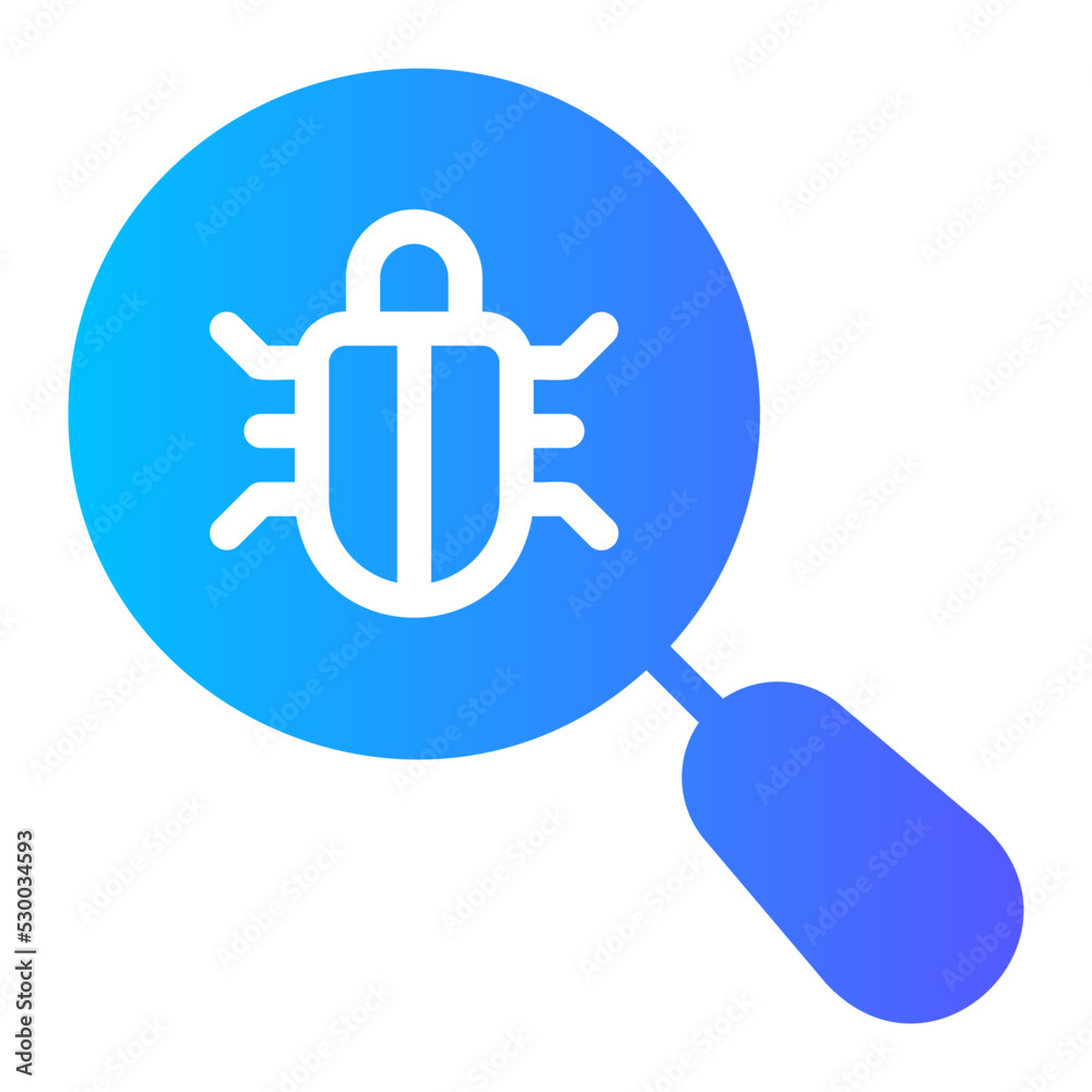bug gradient icon