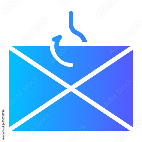 phishing gradient icon