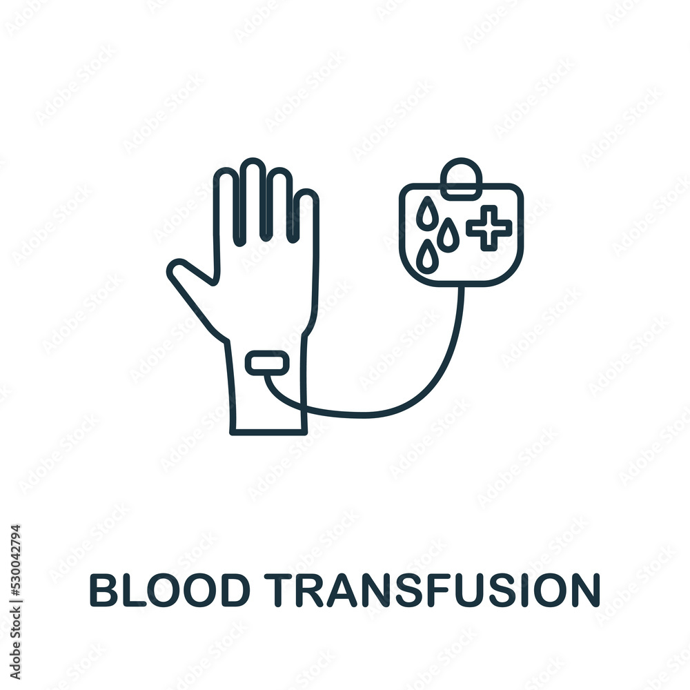 Blood Transfusion icon. Simple element from medical services collection. Filled monochrome Blood Transfusion icon for templates, infographics and banners Blood Transfusion icon. Simple element from medical services collection. Filled monochrome Blood Transfusion icon for templates, infographics and banners