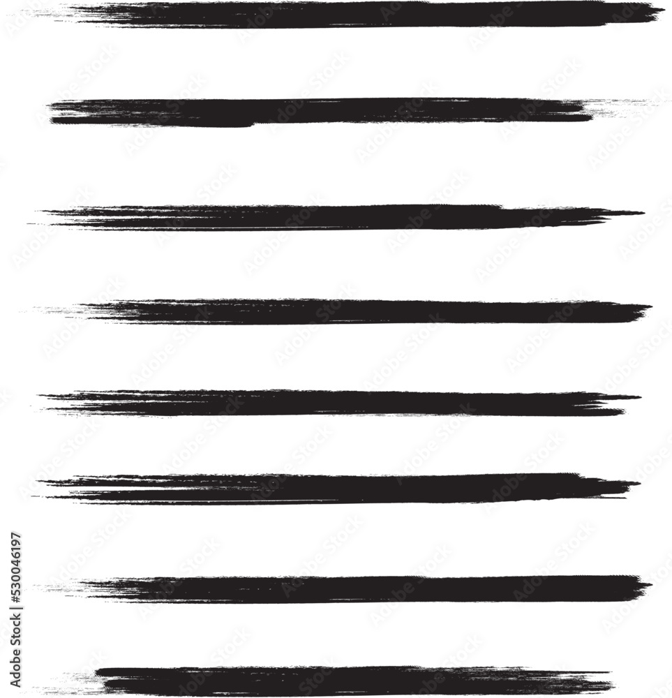 Black brush stroke set isolated on background. Collection of trendy brush stroke vector for black ink paint, grunge backdrop, dirt banner, watercolor design and dirty texture. Brush stroke vector Black brush stroke set isolated on background. Collection of trendy brush stroke vector for black ink paint, grunge backdrop, dirt banner, watercolor design and dirty texture. Brush stroke vector
