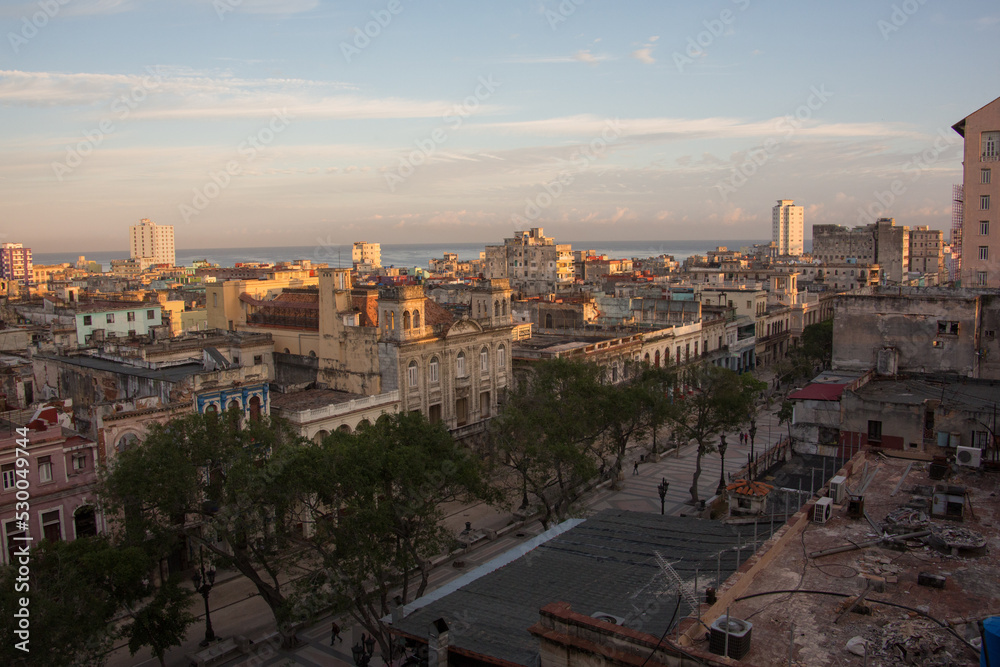 sunrise over Havana