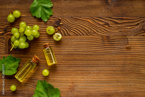 Skin care cosmetic - grape seed oil with grapes berries