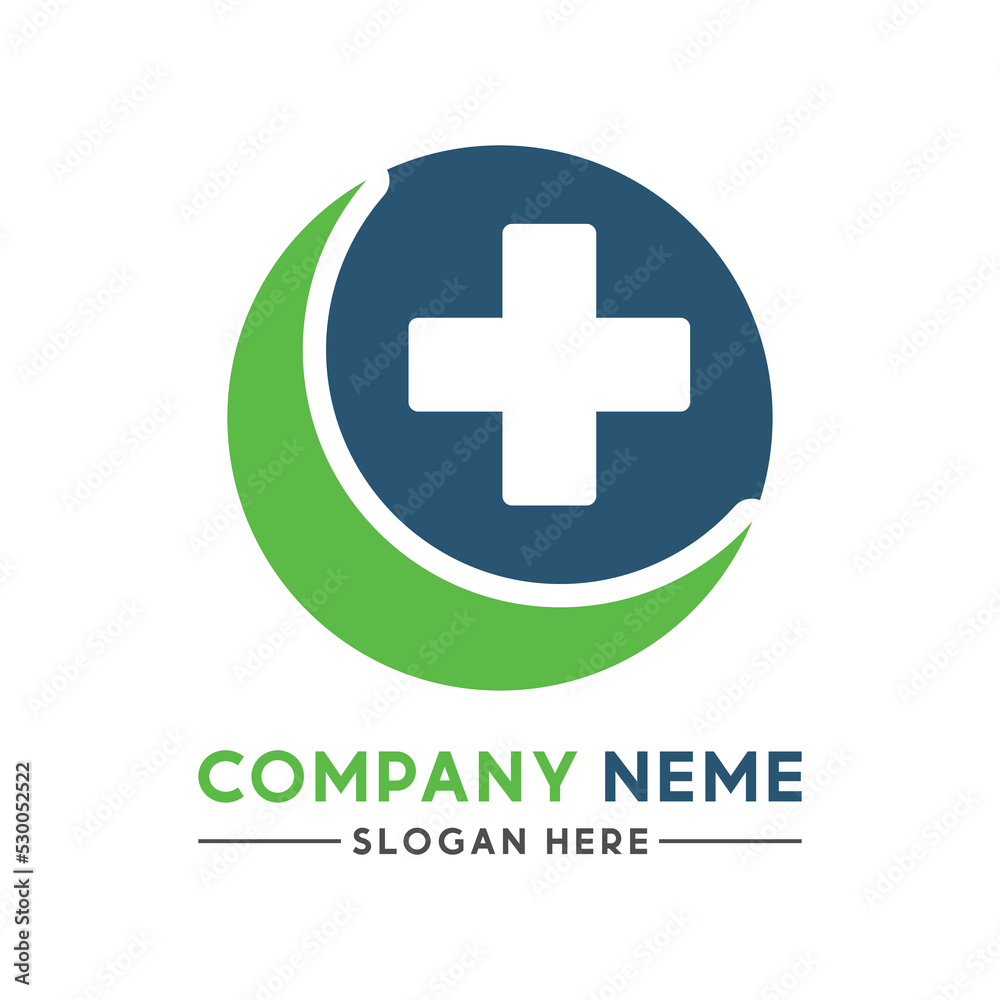 Medical health logo design Medical health logo design