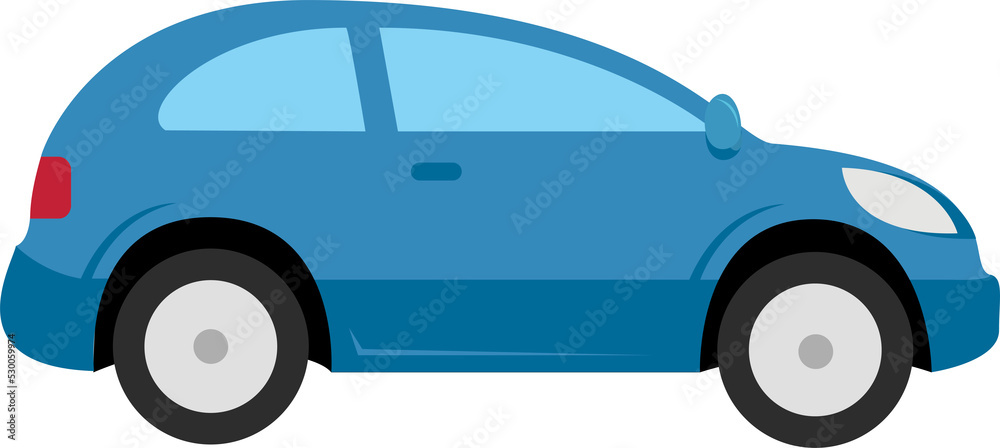 Car side view Car side view