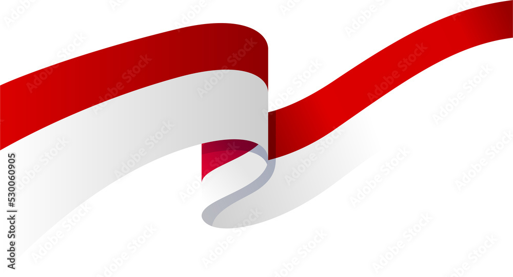 Realistic indonesian flag image png. Wavy Indonesia flag image png Realistic indonesian flag image png. Wavy Indonesia flag image png