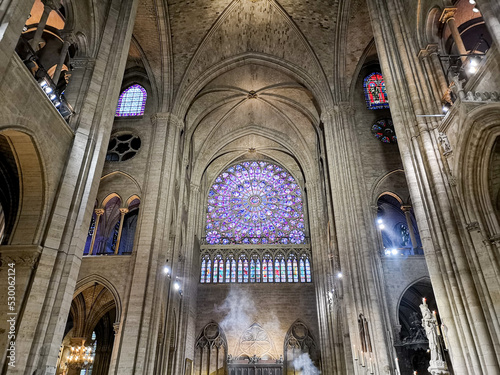 Obraz na płótnie notre dame w salonie