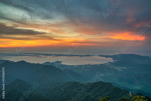 BEAUTIFUL LANDSCAPE PHOTOGRAPHY OF HAI VONG DAI VIEW POINT, TOP OF BACH MA NATIONAL PARK, HUE, VIETNAM © Hien Phung