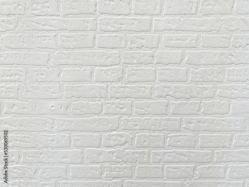 White block concrete wall texture background