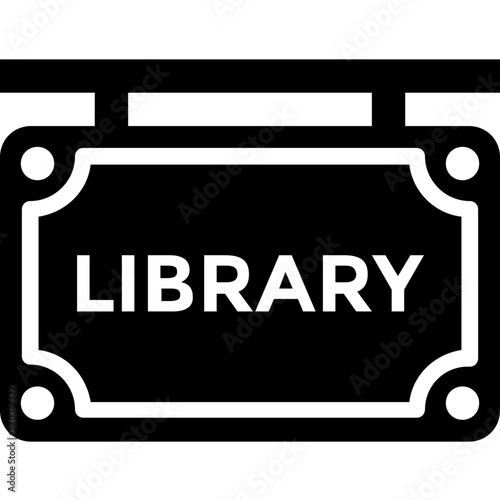 Library Vector Icon