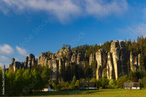 Teplice Adrspach Rocks, Eastern Bohemia, Czech Republic photo