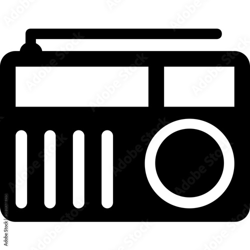 Radio Vector Icon