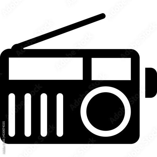 Radio Vector Icon