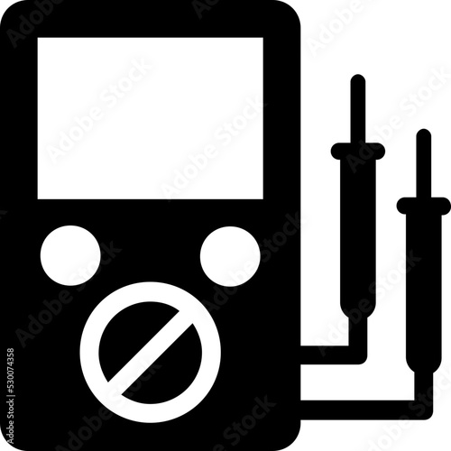 Voltage Meter Vector Icon