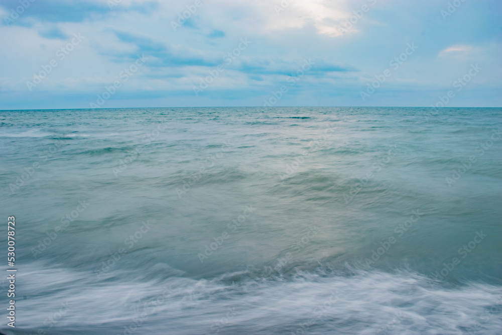 beach and dark cloudy sky beach and dark cloudy sky