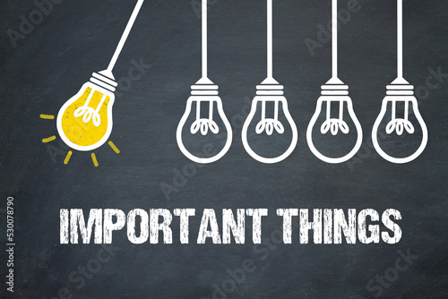 Foto Important Things