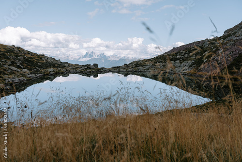 Der Totensee auf der Villanderer Alm. Spieglerglatter See in den Dolomiten. Südtirol 5 photo