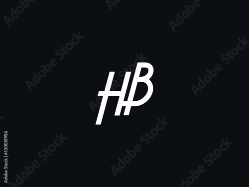 HB Logo Letter, Creative Hb Logo Icon Vector Image Design For You