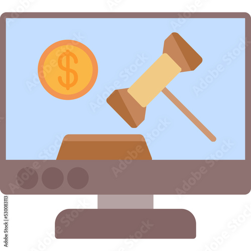 Online Aution Icon