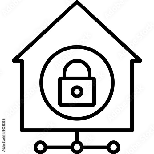 Home Network Security Icon