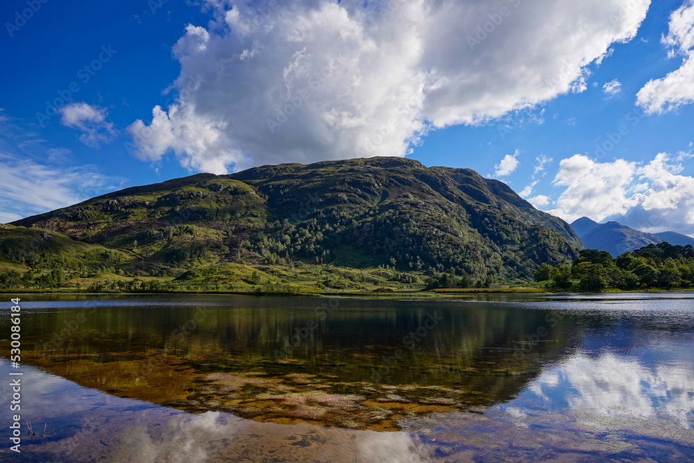 Loch Shiel near Glenfinnan in the Scottish highlands