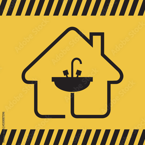 Logo consommation eau.