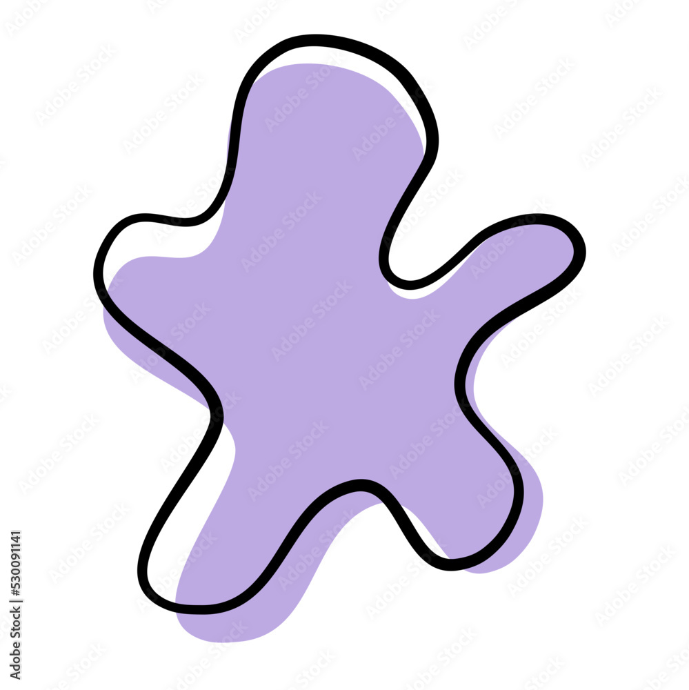 Abstract modern blob shape background Abstract modern blob shape background