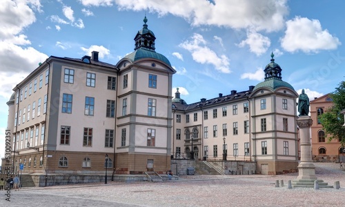 Photography Gamla Stan, cœur historique de Stockholm, capitale de la suède