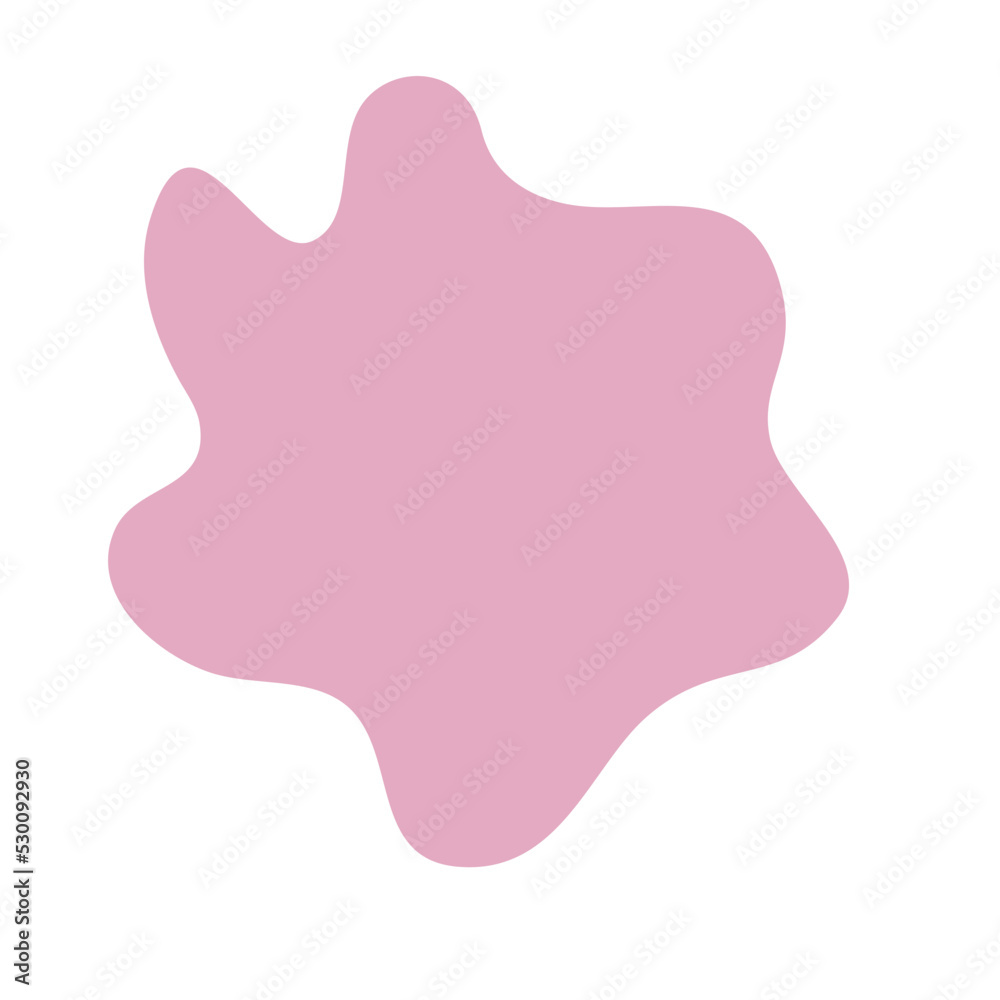 Abstract modern blob shape background