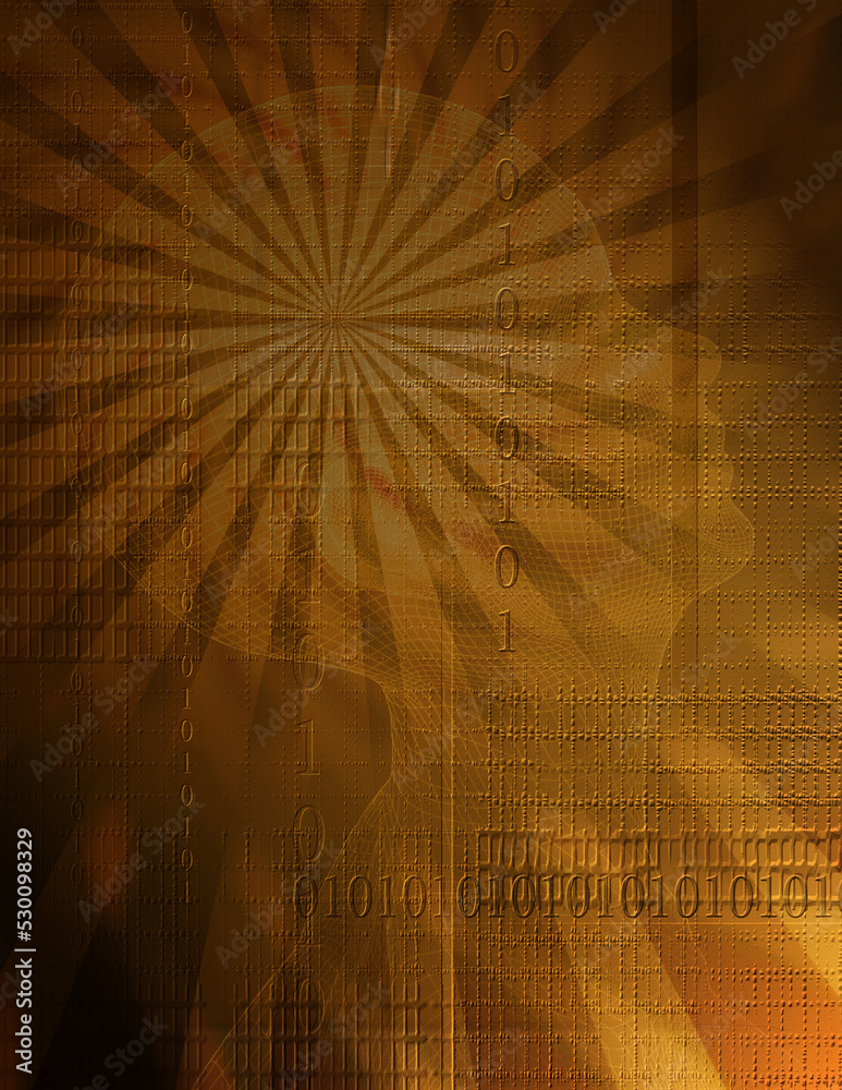 Obraz premium Circuit Technology Art