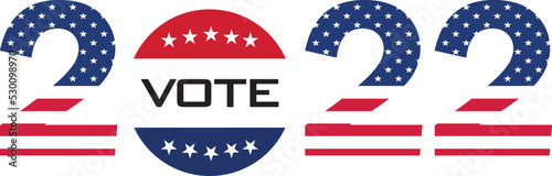 Election 2022 United States of America Illustration Vectors 