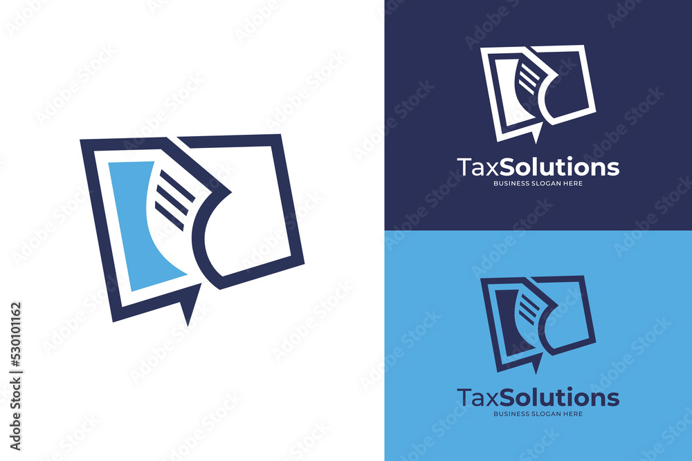Paper document logo vector. logo element for the template, accounting logo, financial and marketing business, and service icon Paper document logo vector. logo element for the template, accounting logo, financial and marketing business, and service icon