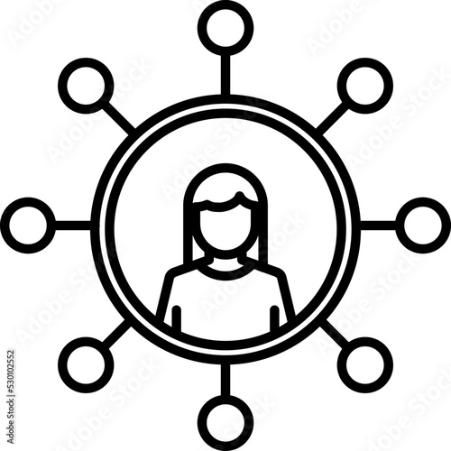 Personal Network Icon