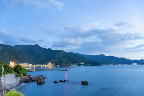 静岡県伊豆市土肥の夕景