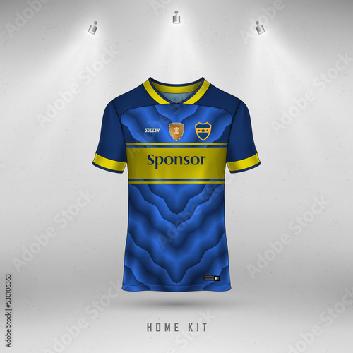 Soccer jersey design for sublimation, sport t shirt design