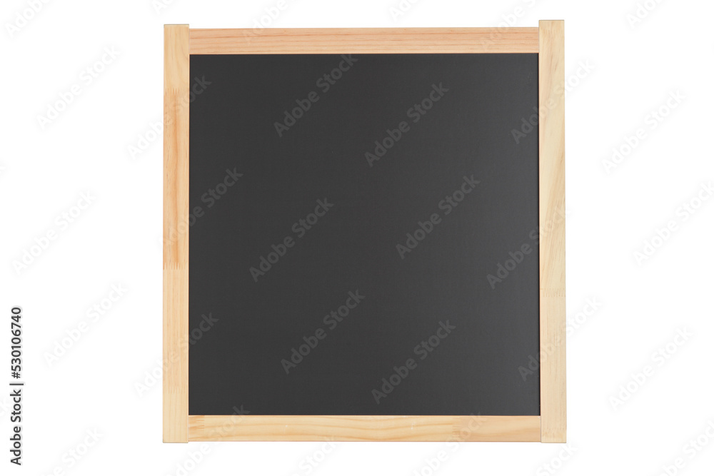 Blackboard with a wooden frame Blackboard with a wooden frame
