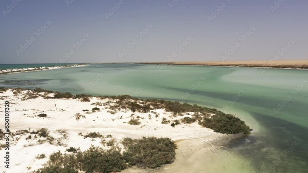 Aerial, Maldives Of Oman, Bar Al Hikman Aerial, Maldives Of Oman, Bar Al Hikman